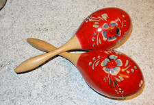 Handbemaltes maracas 2er gebraucht kaufen Handbemaltes maracas 2er gebraucht kaufen  Mühldorf a.Inn