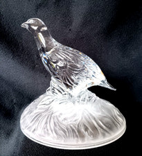 Perdrix verre moulé d'occasion  Châteaudun