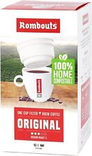 100 x Rombouts Original One Cup Filtros Filtro Café 10 x 10 = 100 Filtros porção comprar usado  Enviando para Brazil