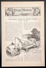 Wrecking crane small for sale  Diamond Point