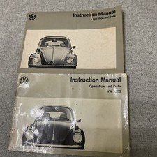Instruction manuals 1972 for sale  WAKEFIELD
