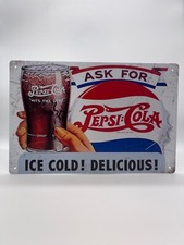 Blechschild pepsi cola gebraucht kaufen  Duisburg