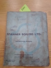 Spanner boiler ltd for sale  WHITCHURCH