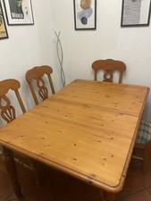 Dining table chairs for sale  BUCKINGHAM