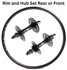 Rim hub set for sale  LOUGHBOROUGH