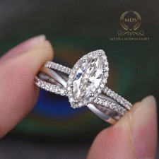 2.50 moissanite bridal for sale  Jamaica