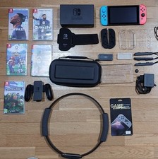 Nintendo switch 5giochi usato  Bergamo