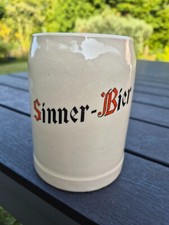 Bierkrug sinner bier gebraucht kaufen  Rastatt