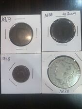 Coin collection 1878 for sale  Roseville