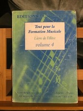Formation musicale livre d'occasion  Rennes