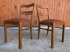 Usado, 2X Cadeiras de Jantar Cadeira de Designer Vintage Anos 30 Cadeiras Art Deco Bauhaus Anos 40 C comprar usado  Enviando para Brazil