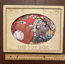 Toy box wooden for sale  Saint Louis