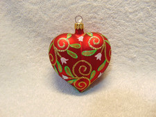 Red floral heart for sale  Indianapolis