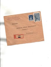 Czechoslovakia 1920 registered d'occasion  Expédié en Belgium