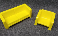 Vintage yellow dollhouse for sale  Economy