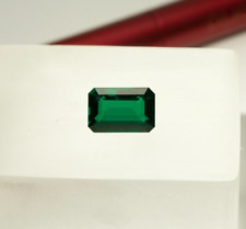 Usado, Pedra cortada - Esmeralda Zâmbia hidrotermal cultivada em laboratório, 12x8mm 4.0-4.05ct comprar usado  Enviando para Brazil