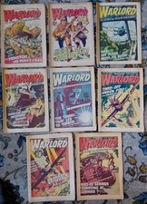Vintage warlord comics for sale  OLDHAM