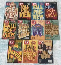 TV Guide Fall Preview Lot 1990 Thru 2000 comprar usado  Enviando para Brazil