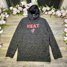 Moletom pulôver Miami Heat com capuz juvenil XL (14-16) cinza NBA basquete infantil comprar usado  Enviando para Brazil