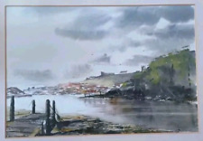 Watercolour painting whitby for sale  NOTTINGHAM