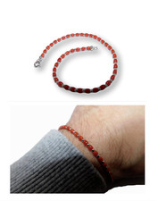 Bracelet italian red usato  Torre del Greco