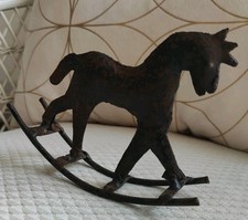 Cheval bascule métallique d'occasion  Theix