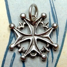 Huguenot cross lily d'occasion  Troyes