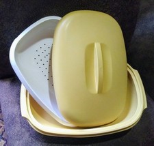 Vintage Tupperware 1273-4 Arroz Vegetal Colheita a Vapor Ouro - Conjunto de 3 Peças Excelente Estado Usado Veja comprar usado  Enviando para Brazil