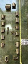Painted 10mm village for sale  NOTTINGHAM