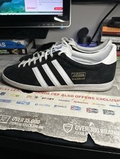 Adidas gazelle black for sale  ABERDEEN