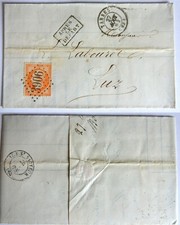 Lettre 1864 tarbes d'occasion  Plélan-le-Petit