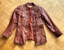 Vintage boho lederjacke gebraucht kaufen  Groß-Zimmern