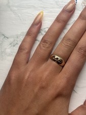 Vintage 9ct gypsy for sale  STOCKPORT