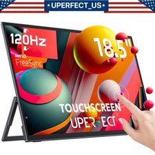 Monitor portátil 120Hz, 18,5"" 2K QHD HDMI USB C tela para laptop PS5 A comprar usado  Enviando para Brazil