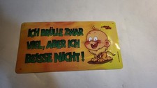 Blechschild windel winni gebraucht kaufen  Rohr i.NB
