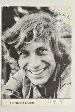 Henner quest autografo usato Henner quest autografo usato  Spedire a Italy