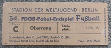 Ticket fdgb pokal gebraucht kaufen  Berlin