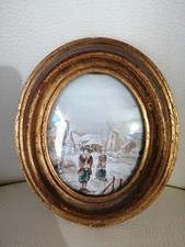 Cornice vintage ovale usato  Messina