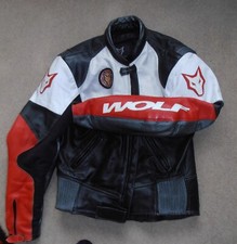 Wolf leather motorbike for sale  BLACKPOOL