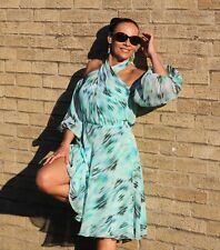 Chiffon turquoise summer for sale  OXFORD