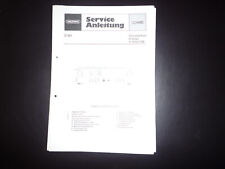 Riginal service manual gebraucht kaufen  Hohenstein