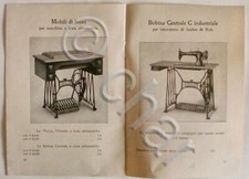 Brochure macchine cucire usato  Vimodrone