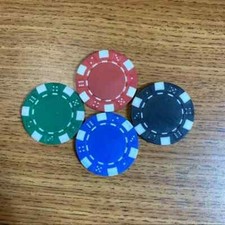 Poker chips set for sale  Waltham