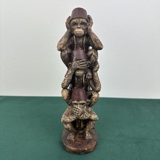 Wise monkeys figurine for sale  Cullman