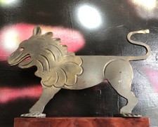 Metallkunst löwe gartenfigur gebraucht kaufen  Düsseldorf
