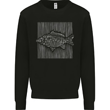 Sudadera Jersey Carp Lines Pesca Pescador Pesca Niños, usado segunda mano  Embacar hacia Argentina