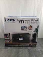 Impressora Jato de Tinta Fotográfica Colorida Sem Fio Epson Expression Premium XP-7100 comprar usado  Enviando para Brazil