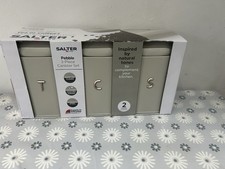 Salter pebble canister for sale  SHEFFIELD