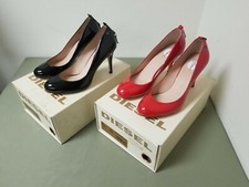 Novos sapatos femininos Diesel Life couro envernizado salto alto.  Varejo 140,00, usado comprar usado  Enviando para Brazil