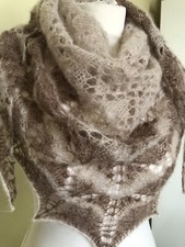 Hand knitted silk for sale  SANDBACH